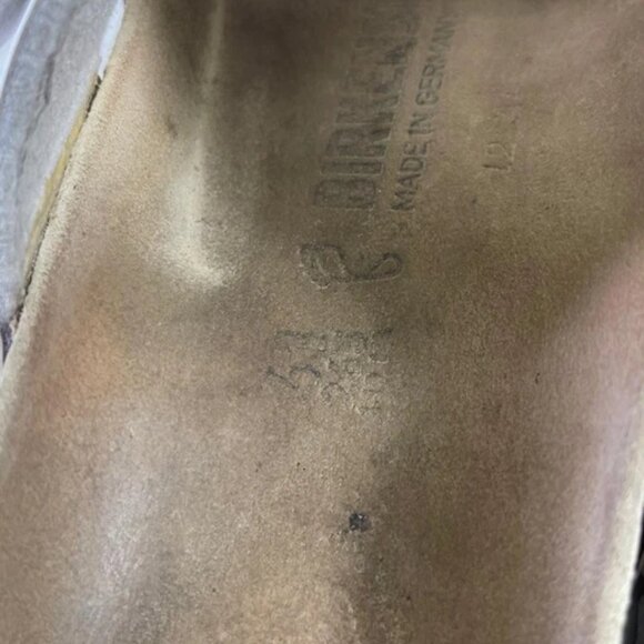 Birkenstock Mayari White Leather Toe Loop Sandal Slide Women's 41 EU/10 US - Picture 8 of 12